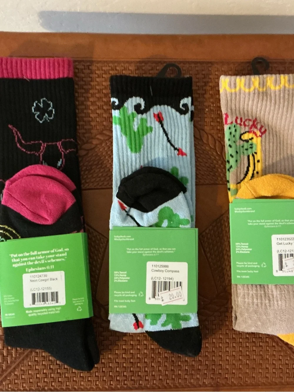 Bundle of Lucky Chuck Performance Socks